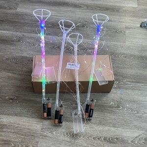 LED Light-Up Balloon Stands & Wraps